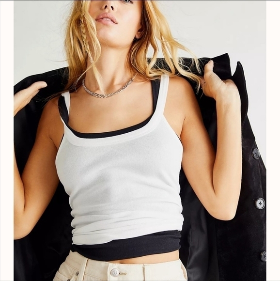 Free People Tops - Free People Alia Tank in White Size XS